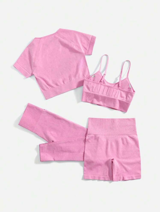 Sport Studio 4pcs Seamless High
Stretch Sports Set